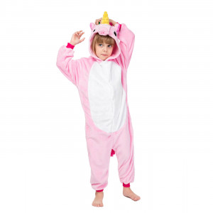 Кигуруми Единорог Розовый 3XS (115-125)